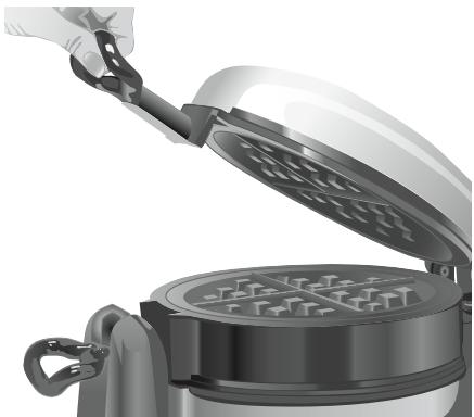 KITCHENAID KWB100EAC - Fonctionnement du gaufrier - 5