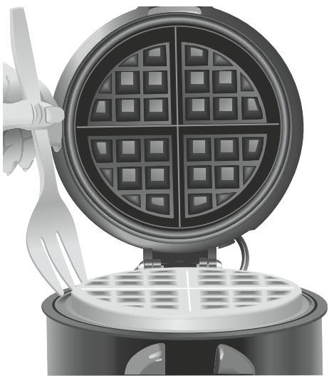 KITCHENAID KWB100EAC - Fonctionnement du gaufrier - 9