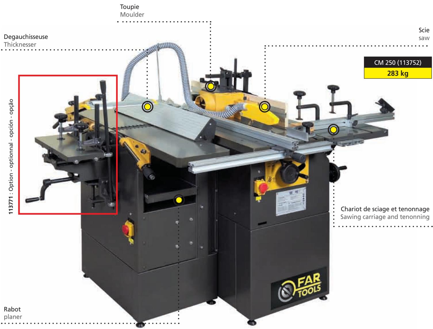 FARTOOLS CM250 - FUNCTIONS - 6