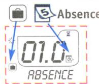 ACOVA TSX100-0501IFS - Selection des MODES d'utilisation de la telécommande - 1