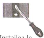ACOVA TSX100-0501IFS - Fixation MURALE de la télécommande - 2