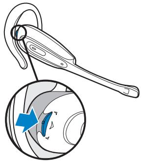 PLANTRONICS CS60-USB - ACTIVATION DU MODE SECRET   PENDANTUNAPPEL, UTILISATION DU   BOUTON SMART - 1