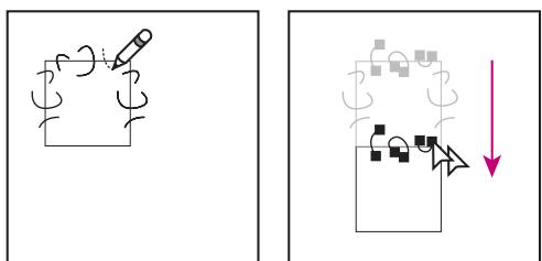 ADOBE ILLUSTRATOR 10 - Pour créer une texture irrégulière : - 2