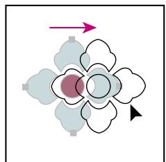 ADOBE ILLUSTRATOR 10 - Inclinaison des axes x et y - 2