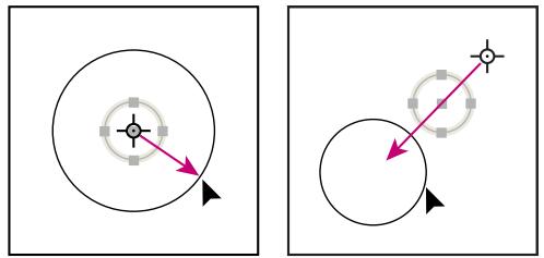 ADOBE ILLUSTRATOR 10 - Pour redéfinir le point d'origine : - 1