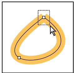 ADOBE ILLUSTRATOR 10 - Pour relier deux extrémités : - 1