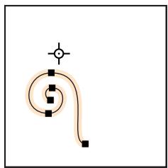 ADOBE ILLUSTRATOR 10 - Pour créer un objet symétrique à l'aide de l'outil Miroir : - 1