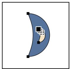 ADOBE ILLUSTRATOR 10 - Pour créer un dégradé de formes à l'aide de l'outil Dégradé de formes : - 1