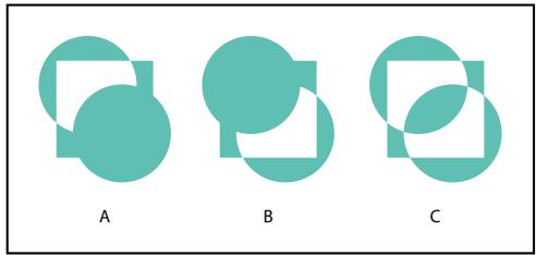 ADOBE ILLUSTRATOR 10 - Réglage de l'aspect des tracés transparents - 1