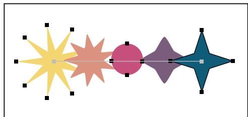 ADOBE ILLUSTRATOR 10 - Création d'un dégradé de formes - 2