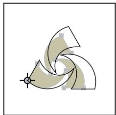 ADOBE ILLUSTRATOR 10 - Pour mettre à l'échelle individuellement les objets d'une sélection : - 1