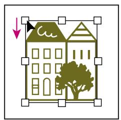 ADOBE ILLUSTRATOR 10 - Pour distordre un objet à l'aide de l'outil Transformation manuelle : - 1