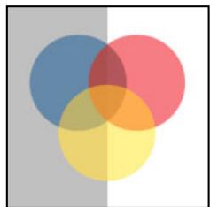 ADOBE ILLUSTRATOR 10 - Utilisation des objets associés avec la palette Transparence - 1