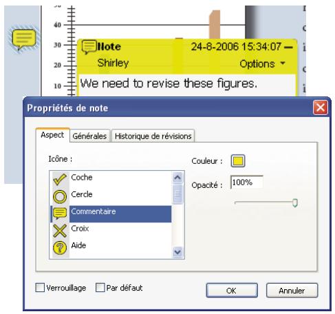 ADOBE ACROBAT STANDARD 9.0 - Modification de l'aspect des commentaires - 1