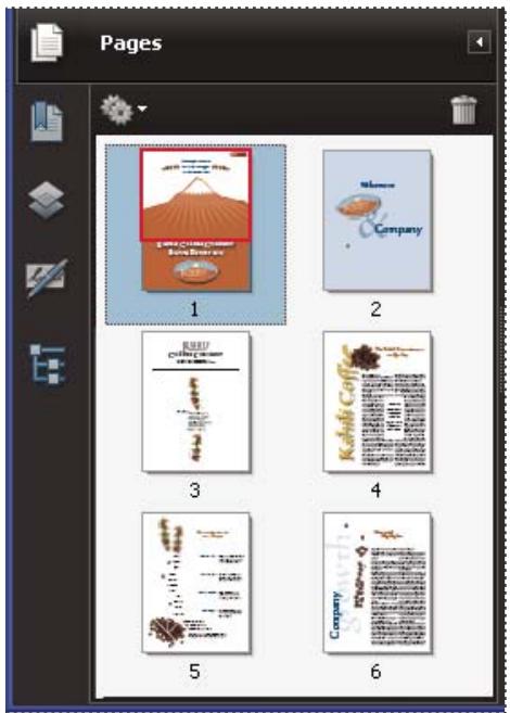 ADOBE ACROBAT STANDARD 9.0 - A propos des vignettes - 2