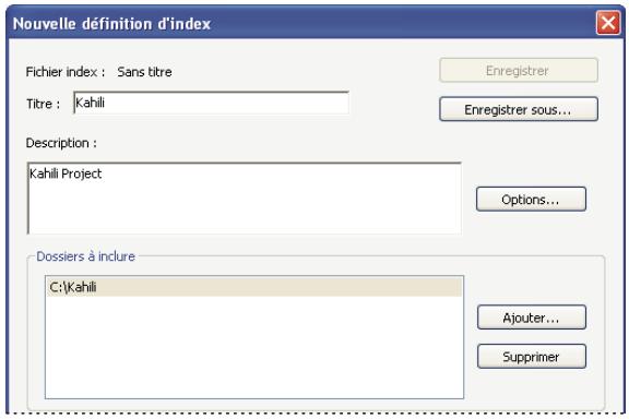 ADOBE ACROBAT X PRO - Creation d'un index pour une série de documents - 1