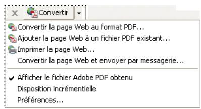 ADOBE ACROBAT X PRO - Conversion de pages Web au format PDF dans Internet Explorer et Firefox (Windows) - 1
