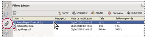 ADOBE ACROBAT X PRO - Ajout d'une piece jointe - 1