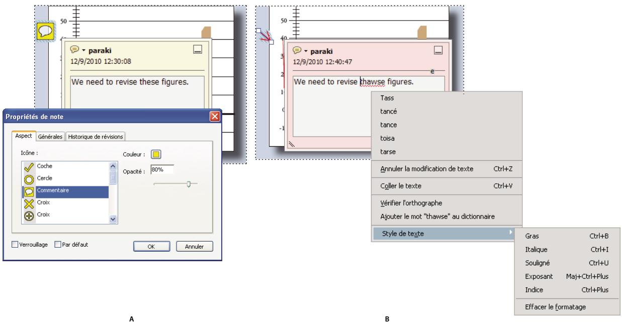 ADOBE ACROBAT X PRO - Modification de l'aspect des commentaires - 1