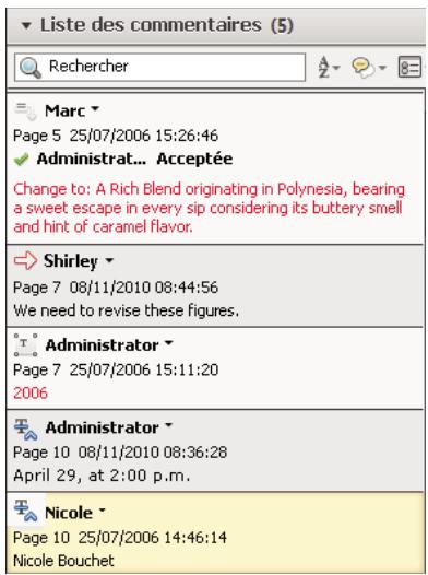 ADOBE ACROBAT X PRO - Affichage des commentaires - 1