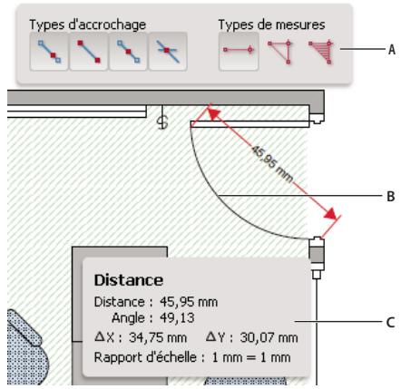 ADOBE ACROBAT X PRO - Mesure de la hauteur, de la largeur ou de l'aire d'un objet - 1