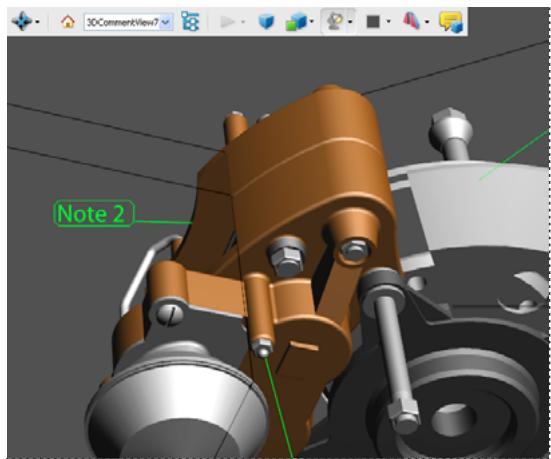 ADOBE ACROBAT X PRO - Ajout de commentaires à une conception 3D - 2