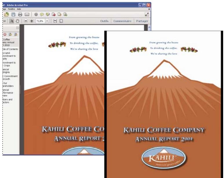 ADOBE ACROBAT X PRO - Définition de la vue initiale en mode plein écran - 1