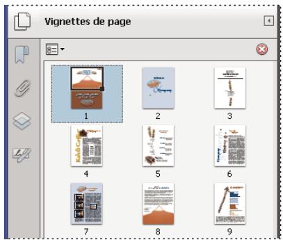 ADOBE ACROBAT X PRO - Redimensionnement d'une vignette - 2