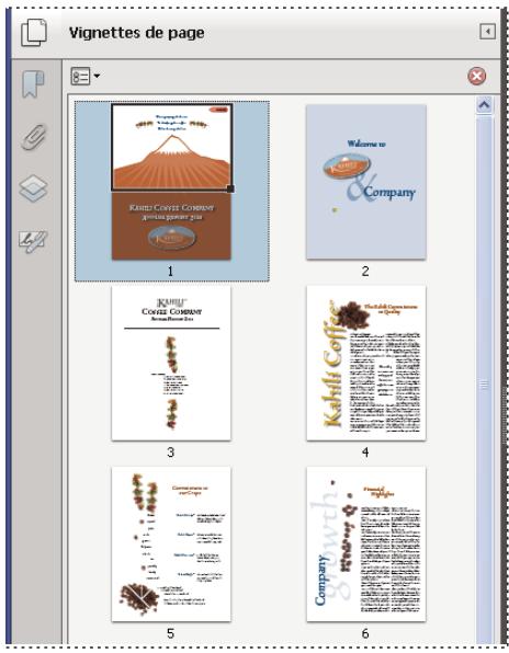 ADOBE ACROBAT X PRO - A propos des vignettes - 2