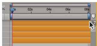 ADOBE AFTER EFFECTS CS3 - Pour raccorder ou etendre des calques dans le panneau Montage - 1