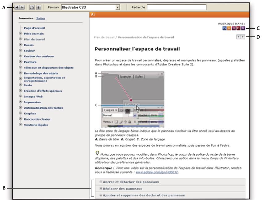 ADOBE AFTER EFFECTS CS3 - Utilisation du module d'aide du produit - 2