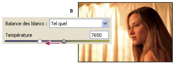 ADOBE AFTER EFFECTS CS3 - Options de balance des blancs dans Camera Raw - 2