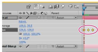 ADOBE AFTER EFFECTS CS3 - Création d'un masque à partir d'une trajectory - 4