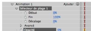 ADOBE AFTER EFFECTS CS3 - Animations de texte - 4