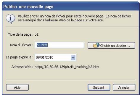 ADOBE CONTRIBUTE CS5 - Remplacement d'un fichier existant en le publiant directement à partir de l'ordinateur - 1