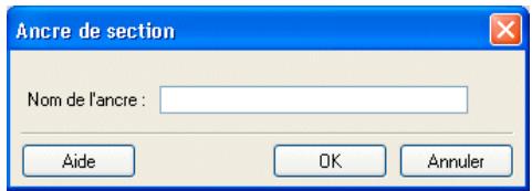 ADOBE CONTRIBUTE CS5 - Ajouter une ancre de section - 1