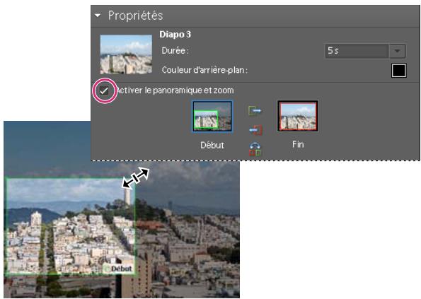 ADOBE ELEMENTS ORGANIZER 10 - Définition du panoramique et du zoom - 1