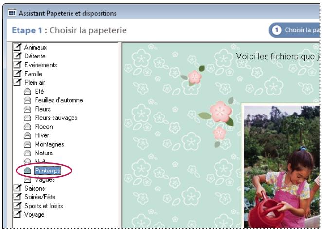 ADOBE ELEMENTS ORGANIZER 10 - Personnalisation de la papeterie avec la fonction Message photo - 1