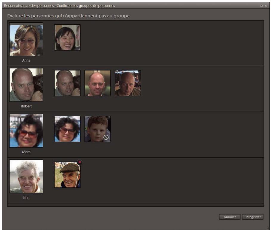 ADOBE ELEMENTS ORGANIZER 10 - Recherche de personnes à étiqueter - 2