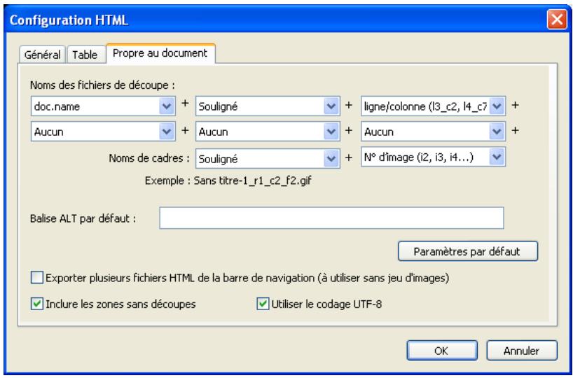 ADOBE FIREWORKS CS3 - Pour changer la convention de nom par défaut : - 1