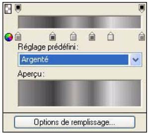 ADOBE FIREWORKS CS3 - Modification d'une trame de dégradé - 1