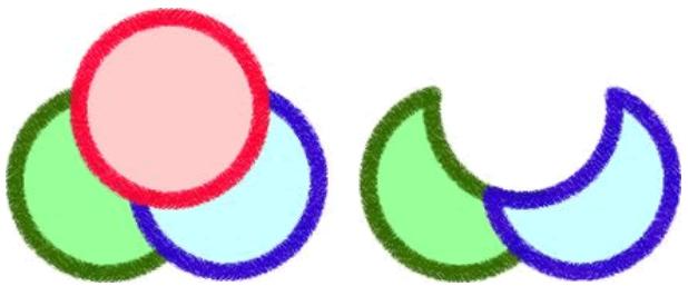 ADOBE FIREWORKS CS3 - Suppression de portions d'un objet trajet - 1