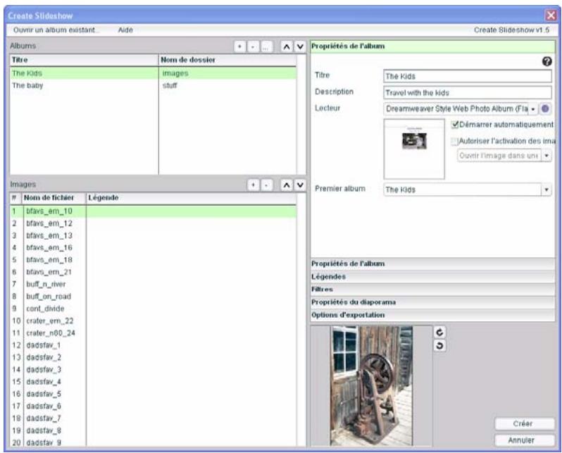 ADOBE FIREWORKS CS3 - Creation ou modification d'un diaporama - 1