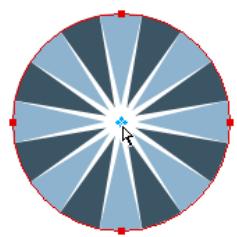 ADOBE FIREWORKS CS3 - Pour déplacer un masque indépendamment à l'aide de sa poignée de déplacement : - 1