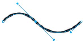 ADOBE FIREWORKS CS3 - Dessin de segments de courbe - 1