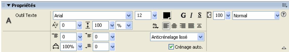 ADOBE FIREWORKS CS3 - Saisie de texte - 2