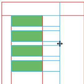 ADOBE FIREWORKS CS3 - Déplacement des repêres d'une découpe pour modifier la découpe - 2