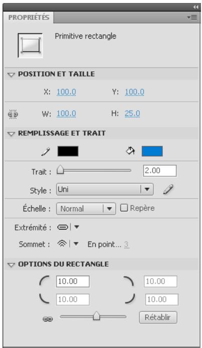 ADOBE FLASH CS5.5 - Dessen de rectangles primitifs - 1
