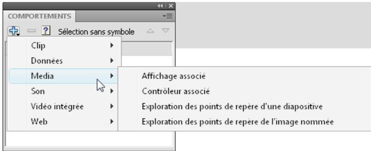 ADOBE FLASH CS5.5 - Présentation des comportements - 1