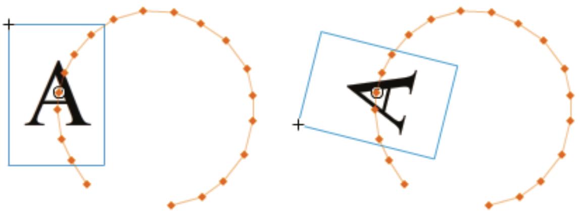 ADOBE FLASH CS5.5 - Modification de la forme d'une trajectory de mouvement avec les outils Sélection et Sousselection - 1